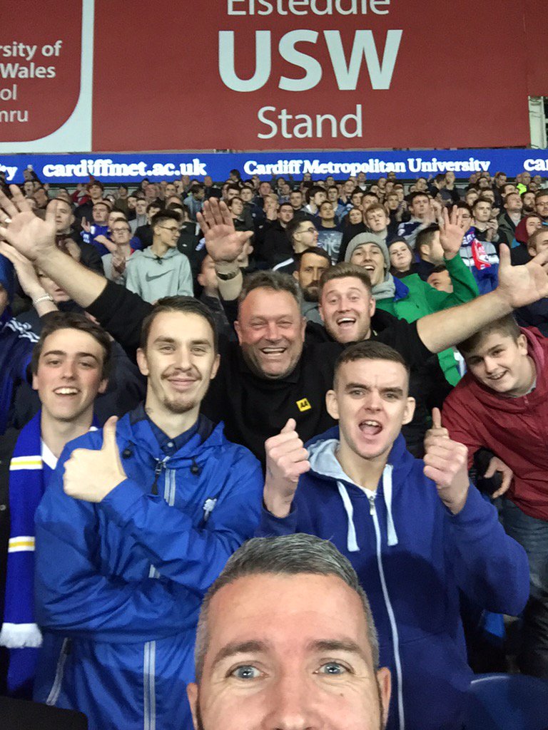 Can't reply to the all the messages too many but great to see the bluebirds ...first selfies in the canton
