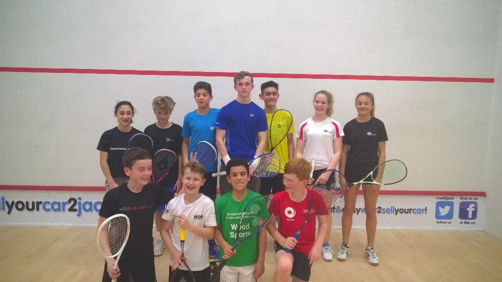 DLCSquash's tweet photo. Good luck to Hassan Khallil back row 3rd left , in the British Open U13 this weekend. https://t.co/xKfdn8jVnl