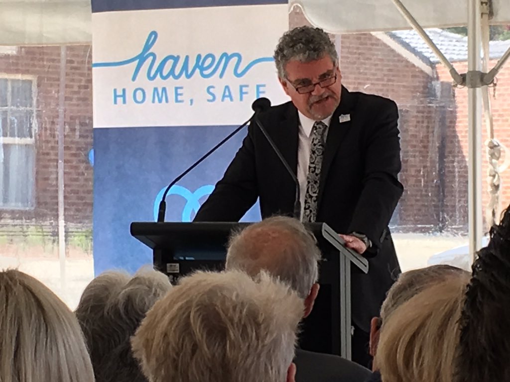 Celebration time - <a href="/HavenHomeSafe/">Haven Home Safe</a> opening the Sidney Myer Haven. <a href="/bighitgolf/">bighitgolf</a> is pleased to work with &amp; support you.