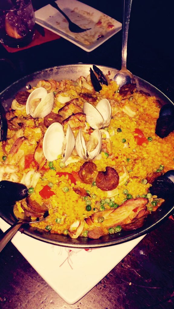 Paella clásica @ Bocado Tapas Bar #worcester #WorcesterMA