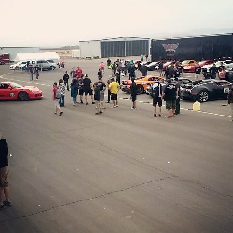 OnlyCarrera's tweet photo. Arrival of the hyper cars. #shiftsector #airstripattack #bugattiveyron #porsche918 #mclarenp1 #mclaren650s https://t.co/W1AVT558sf
