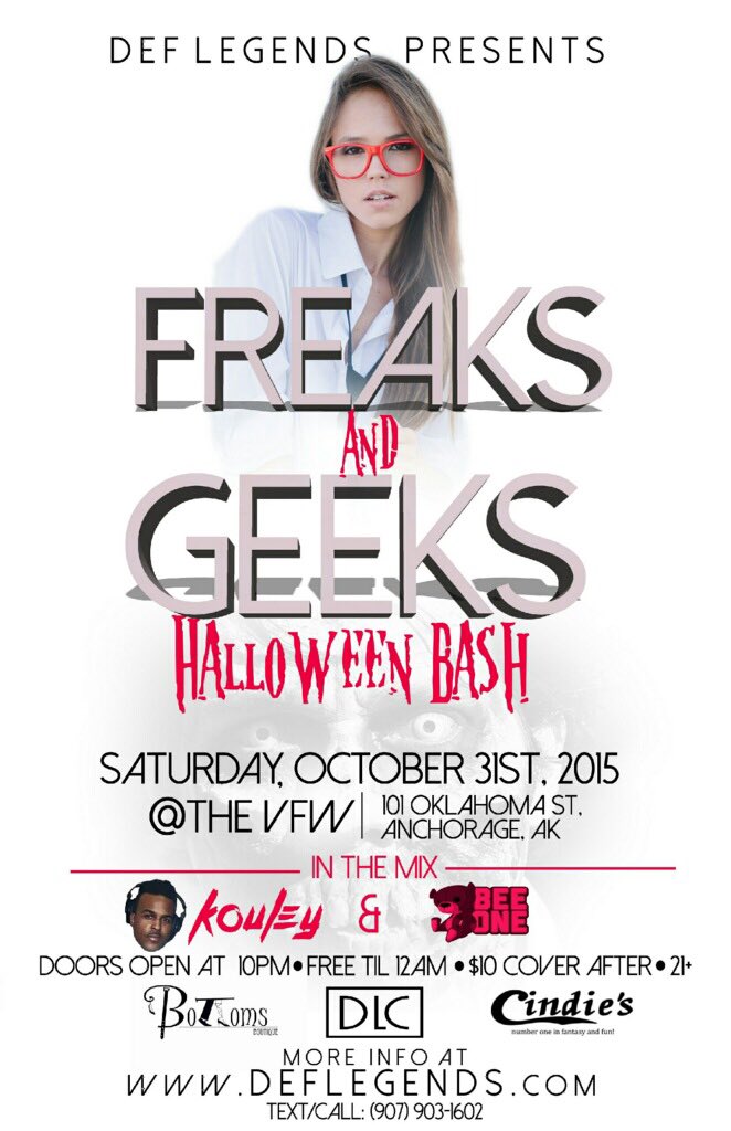 1exquisitebabyy's tweet photo. Halloween Bash this Saturday at the VFW! Come out &amp; turn up with us! 😁🎃🍂👻 #DefLegends #DLC #TeamDoingTheMost #TDTM https://t.co/xteM3TqvSG