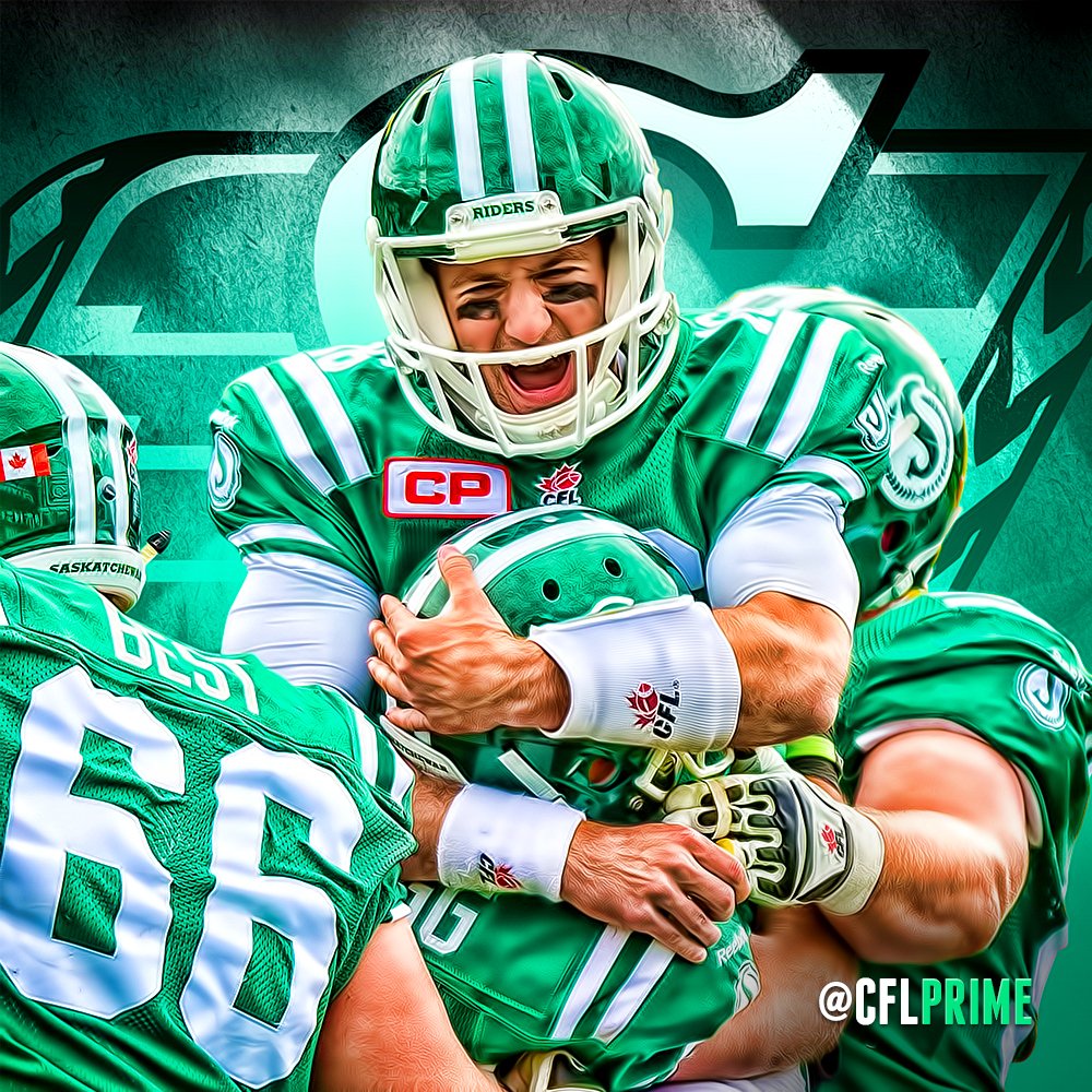 CFLPrime's tweet photo. .@brettsmithqb of #Riderville (orig. photo: @johanyjutras) #CFL https://t.co/DRswHzV4us
