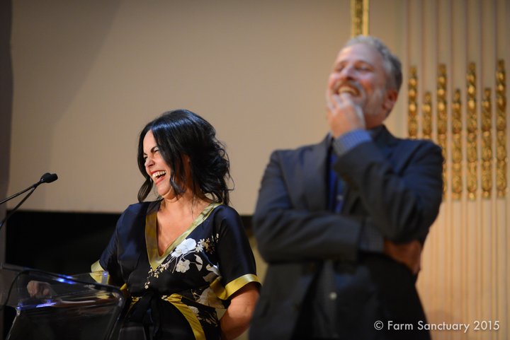 Scenes from the Farm Sanctuary Gala, honoring Jon &amp; Tracey Stewart, Morrissey &amp; Bruno Barba! on.fb.me/1S7eeZG