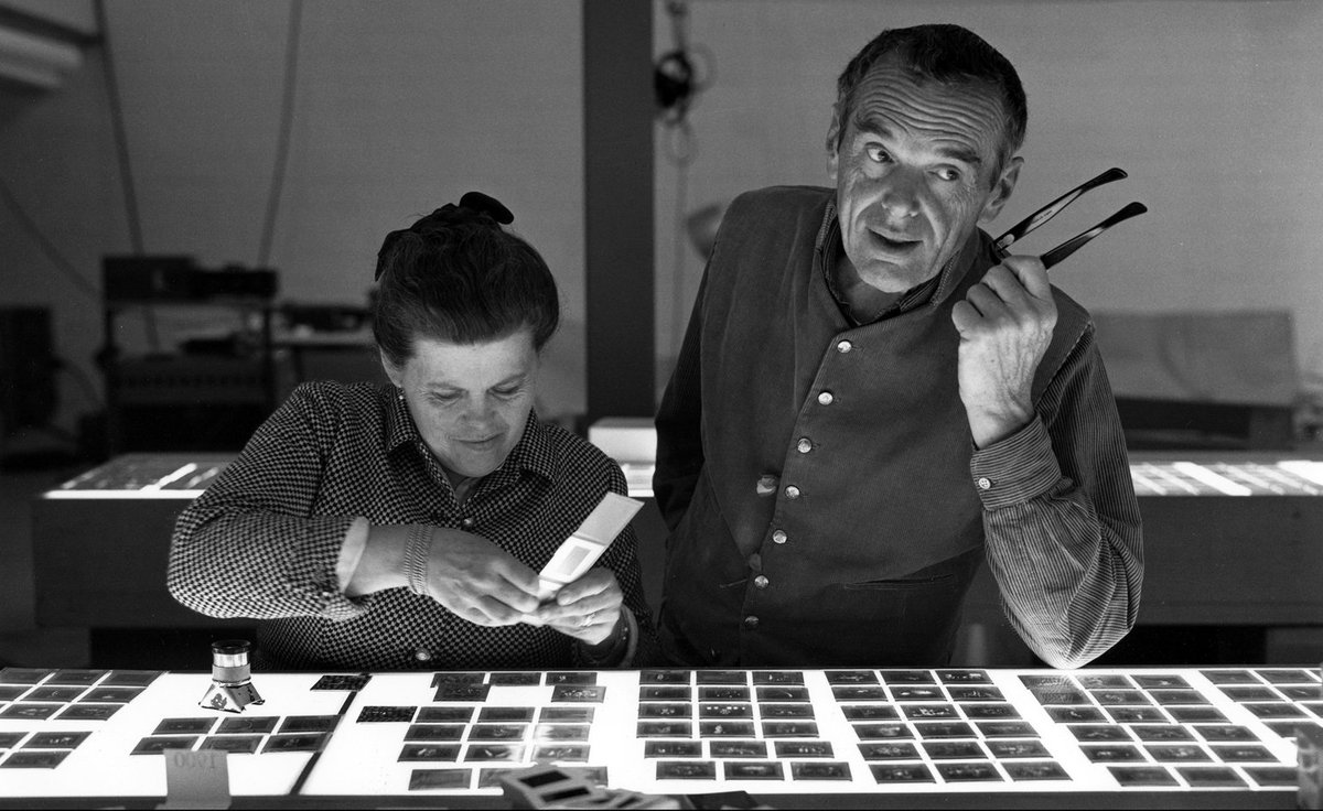 wallpapermag's tweet photo. Letters, photographs and found objects from the lives of Charles and Ray Eames https://t.co/P2cqjT0DII https://t.co/avaJQrwvHx