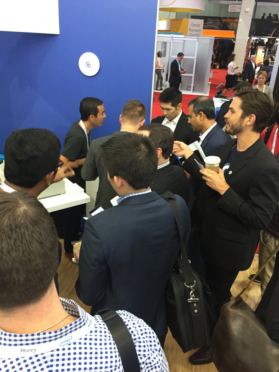 Poynt's tweet photo. I scream, you scream, #money2020 screams for ice cream🍦Showcasing order ahead integration with #chowbot - Booth 1909 https://t.co/tRF3YB4Dvr