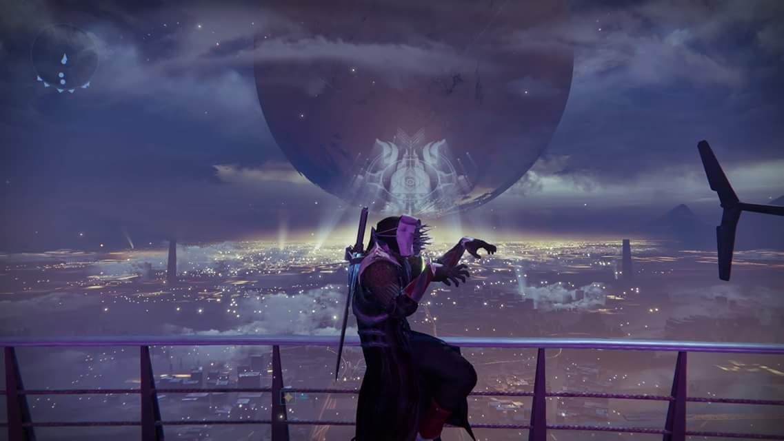 Satania_dA's tweet photo. Quand Xur dance Thriller devant le voyageur pour Halloween ! 
#destinythegame #thetakenking #losgringoslocoss #wmp2 https://t.co/KAmF1iZldb