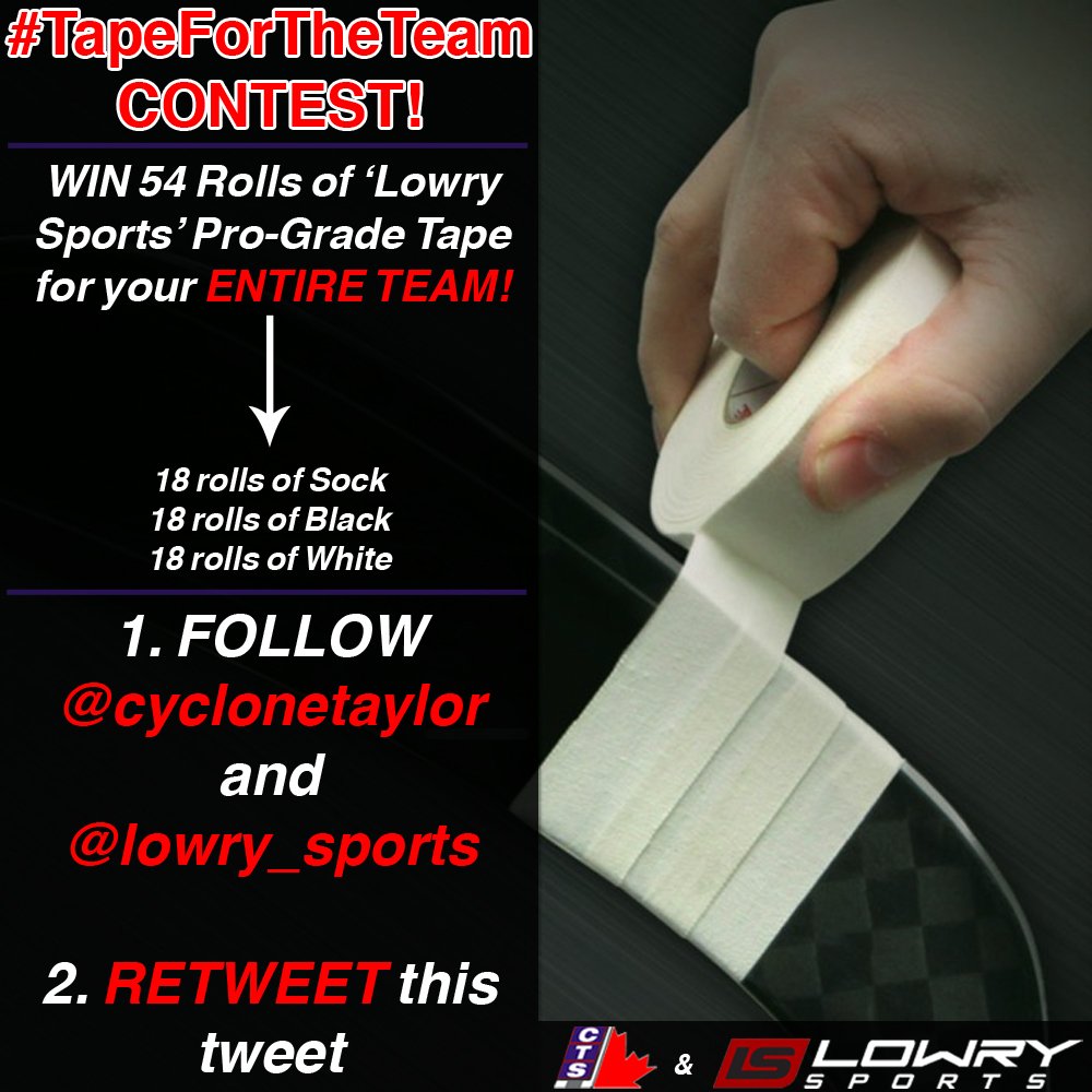 cyclonetaylor's tweet photo. #Entry3 --> RETWEET this tweet &amp; FOLLOW @cyclonetaylor @lowry_sports for your chance to win #TapeForTheTeam! ;-) https://t.co/FxEfMrbIVr