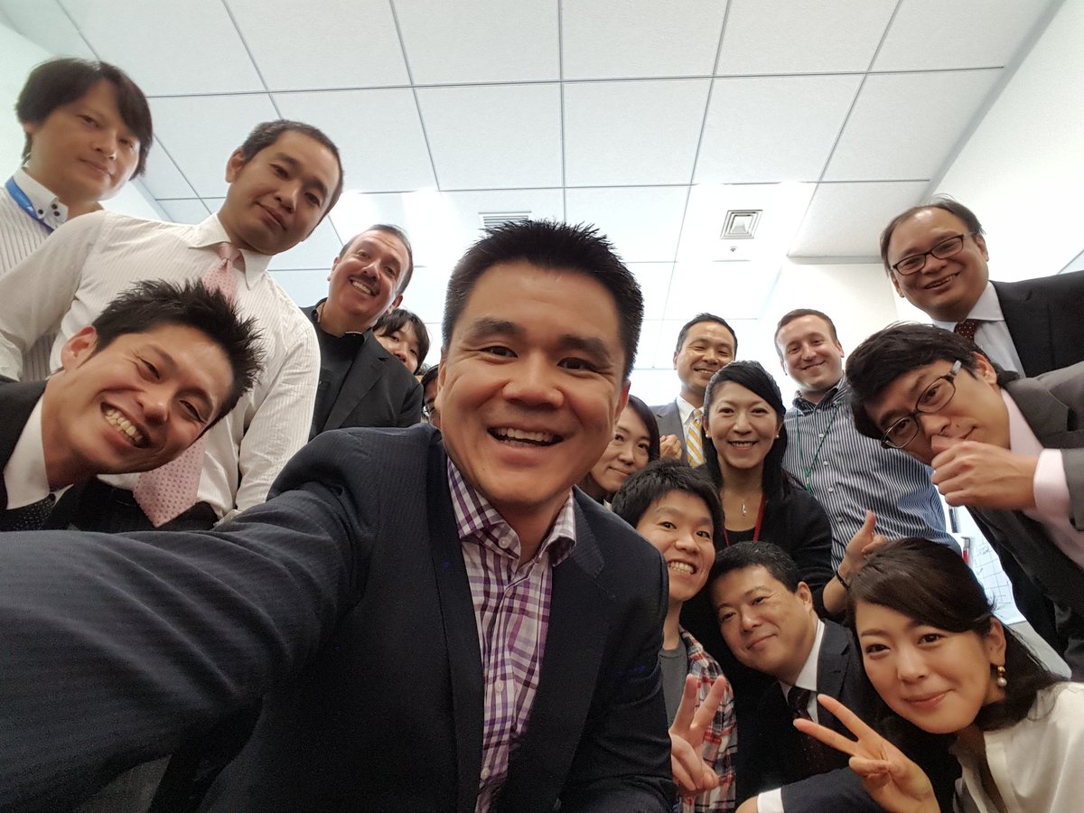 howardting's tweet photo. Great to visit with @nutanix Japan team with @LukasLundell @paul_nutanix #JapanRising #NeedSelfieStick https://t.co/U3tcyjxkuM