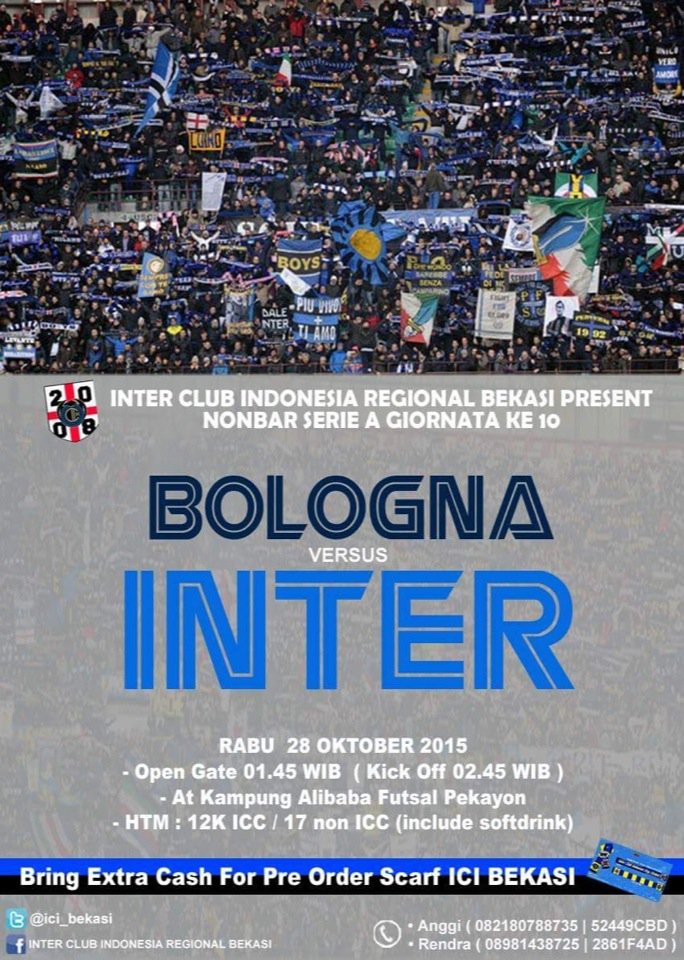 Nobar Bologna vs INTER cc <a href="/Internona_BKS/">Internona_ICI_Bekasi</a> <a href="/BXSalcoolica/">Apa Sih SERIE B</a> <a href="/beknord/">Bekasi Nord</a> <a href="/UltrasHoam/">ATTIVITA SERALI</a> <a href="/_SUB12/">⊕ ꜱQᴜᴀᴅʀᴀ ᴜʟᴛʀᴀꜱ ʙᴇᴋᴀꜱɪ ⊕</a>  #BudayakanNobar