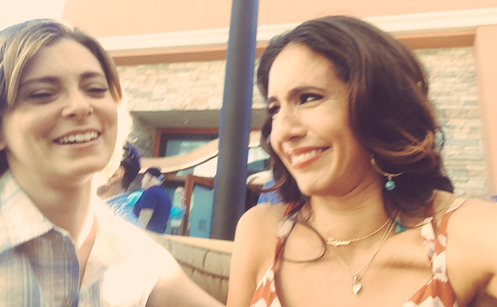 gabrielleruiz's tweet photo. #CrazyExGirlfriend Episode 103 on the east coast we feel like... #onset #werepretty https://t.co/eSctQc3Ztc
