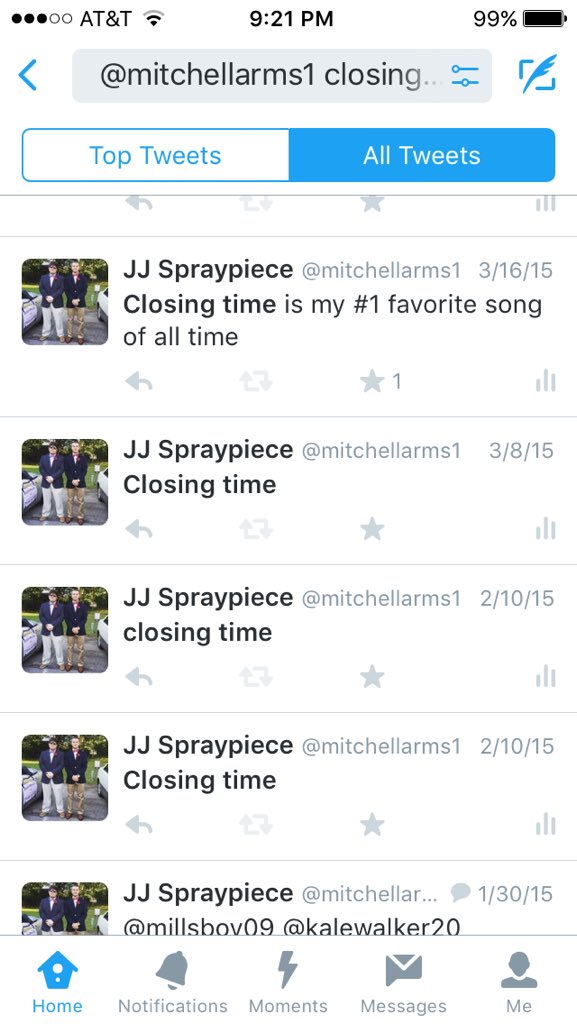 mitchellarms1's tweet photo. A brief history of my Twitter career https://t.co/thNm76Uns5