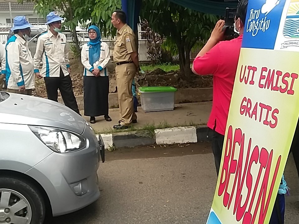 Palembang_Emas's tweet photo. Tahun ini Kota Palembang mendapatkan penghargaan sbg Kota Udara Terbersih,utk itu Uji Emisi dilakukan scr kontinu https://t.co/tZKXdpBTTr