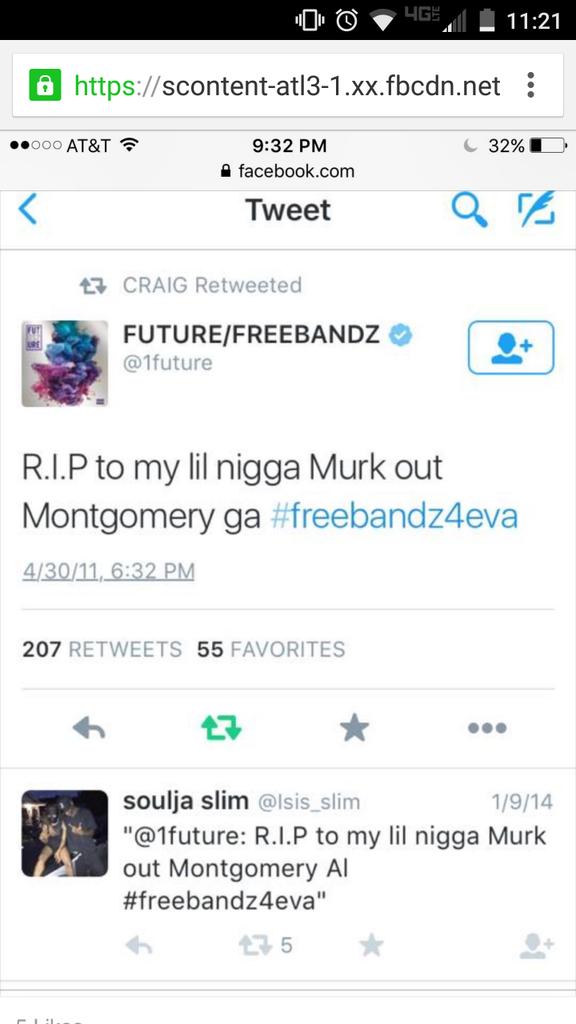 danetwork76's tweet photo. @1future been stamped the Gump, he ain't just rapping #NawfSide #MurkD #DoeB #FreeBandGang4Life #TrapLife @CBMDOEB https://t.co/BuacY20xkO