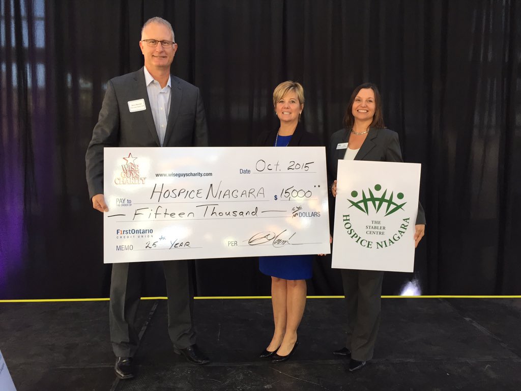 WiseGuysCmtee's tweet photo. Proud to support @HospiceNiagara. A great charity doing so much for the Niagara community #WiseGuys25 @WiseguysDoug https://t.co/NXFgxBBt4y