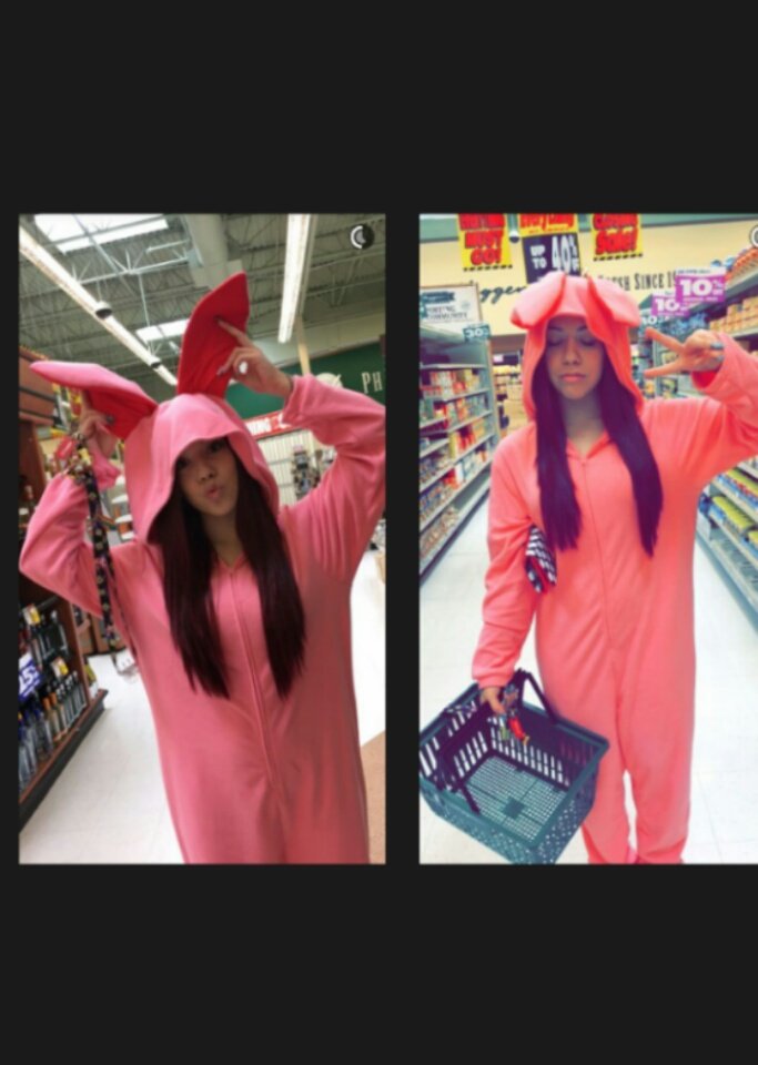 kay_grumps's tweet photo. I swear she's cute no matter what 😍😍😘 #IDGAFday #PigOrBunny ? Lol ❤ I love #SalsaRosa @salicerose https://t.co/44HWMKEJgI