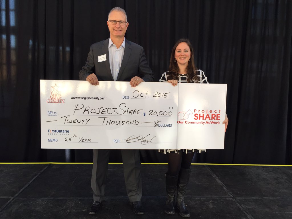 WiseGuysCmtee's tweet photo. Proud to support @P_SHARE. A great charity doing so much for the Niagara community #WiseGuys25 @WiseguysDoug https://t.co/HQWYL22QU4