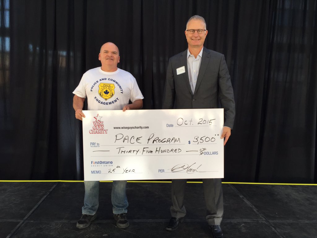WiseGuysCmtee's tweet photo. Proud to support the PACE program. Thank you for doing so much for the Niagara community #WiseGuys25 @WiseguysDoug https://t.co/Mi08i3b9Wh