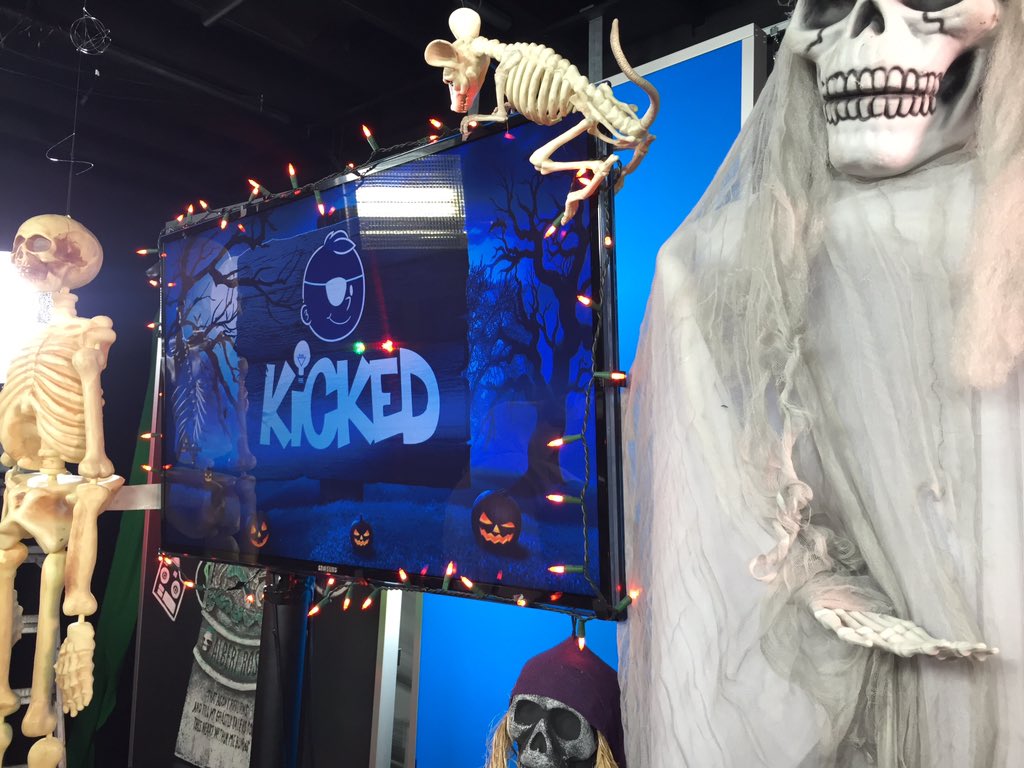 kickedtv's tweet photo. KickedTV's Halloween special will be ready for your viewing pleasure on Wednesday!  #crowdfunding https://t.co/aNdu7ouiub