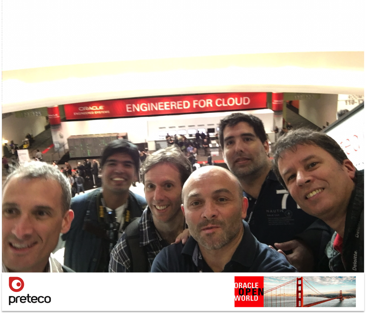 Preteco's tweet photo. Los clientes de Oracle participan de los Keynotes durante el #OO15 para conocer los grandes anuncios @hai_1966 https://t.co/JDpo4BGLzu