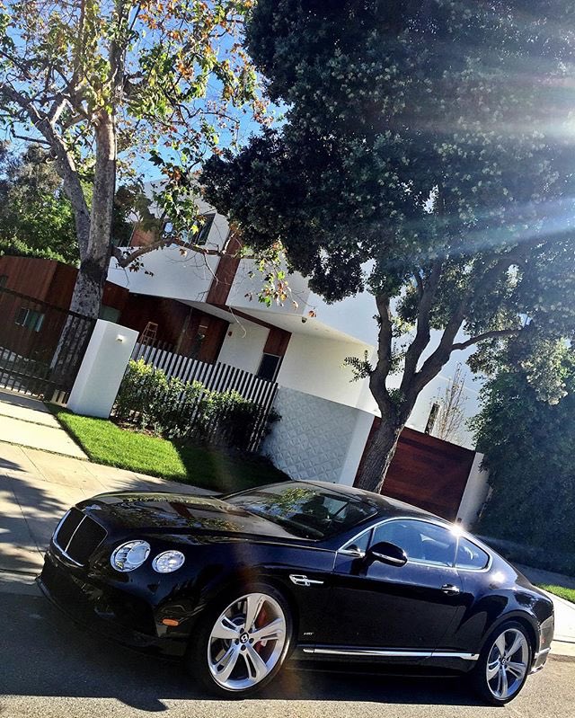 PLATINUM_GROUP's tweet photo. One of two, twin 2016 Bentley GT Speed in from @OGaraCoachCo receiving Platinum Black Trim Packages. #PML #PML2015 https://t.co/1bJnsayH8A