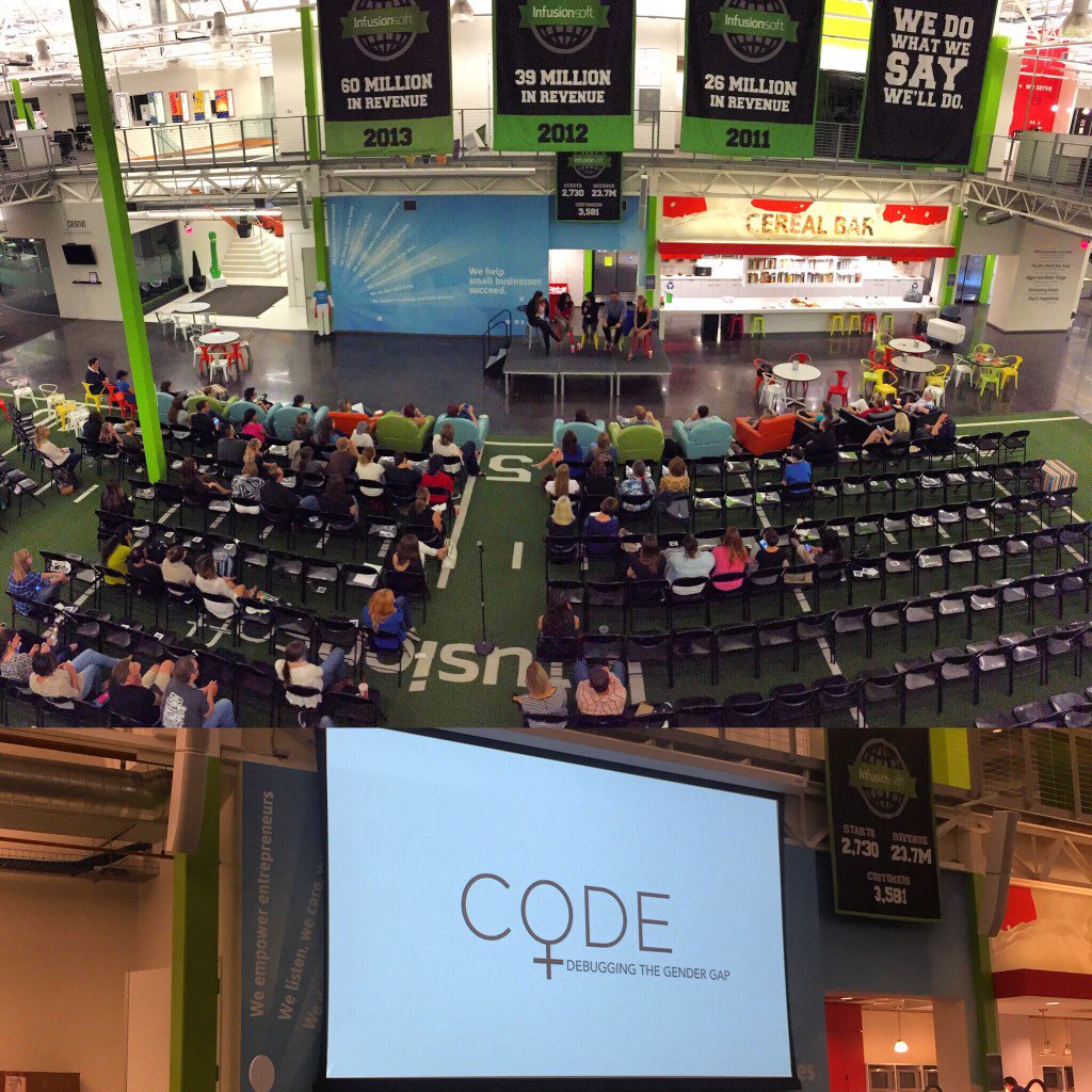 DanCheet's tweet photo. 🙌🏼👌🏻 panel and viewing of #codedoc @Infusionsoft! #infusionlife thank you @anila_art @Rubie226 @lawdan @TRHicks10 https://t.co/r8cDTc3Kif