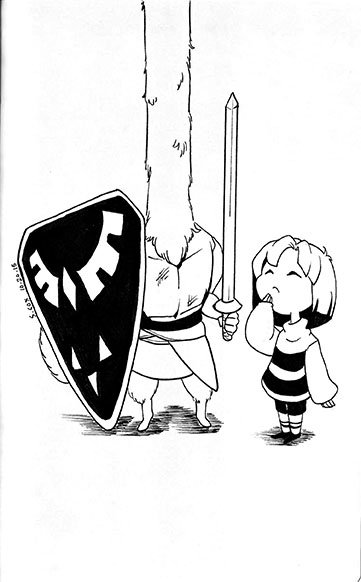 Wigglepie's tweet image. #Inktober #Undertale drawings! #LesserDog goes where no dog has gone before!