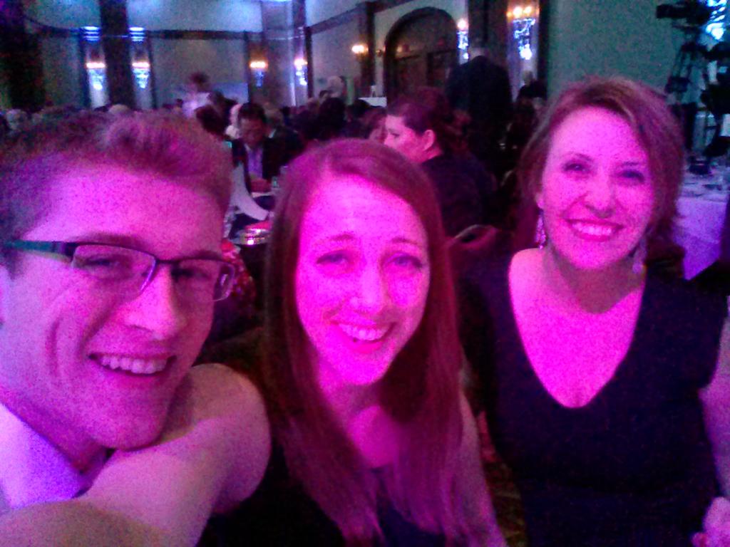 KellySlipped's tweet photo. @travelabnews We may appear to have measles but we're having a ball at the Banff springs #travelalberta #TAIC https://t.co/9pcD27khWd