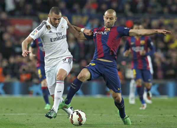 NOTICIA <a href="/partidodelas12/">elpartidodelas12</a> | Mascherano jugará el Clásico del Bernabéu cope.es/detalle/Notici…