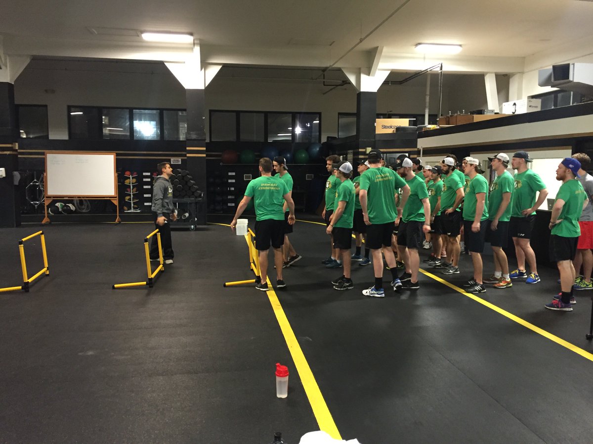LUHockey_ACHA's tweet photo. Boys hard at work with S&C coach @R_campbell_90.
#Relentless #EverydayCommitment #LionPride https://t.co/W6WUBpEox3