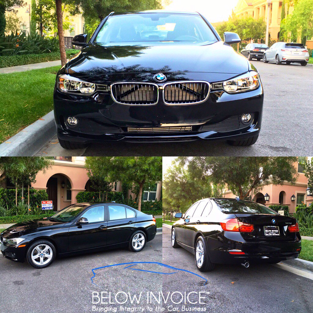 BelowInvoice's tweet photo. Delivered this 2015 BMW 320i to Jenny L. She found us on Yelp, our 5-star rating encouraged her to call 949.378.6025 https://t.co/r7aAvnhGdJ