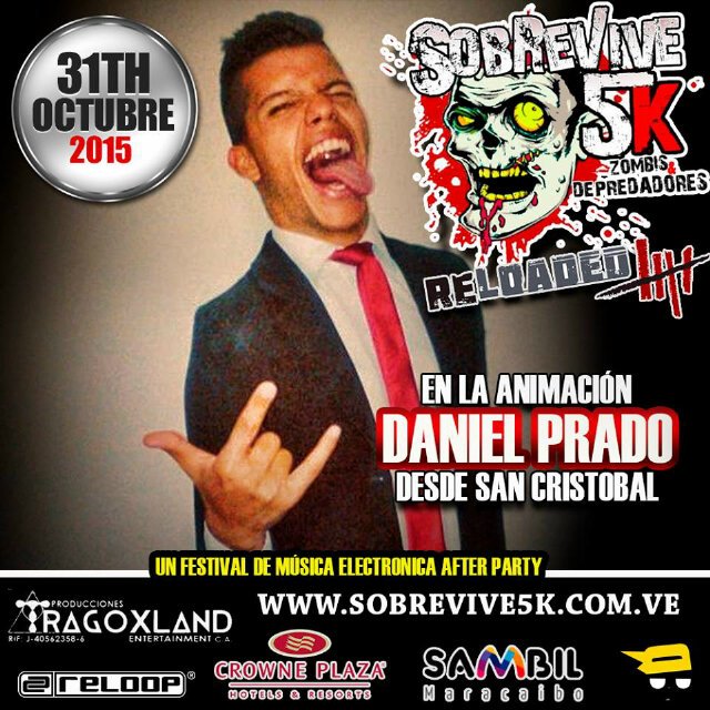 Tragoxland's tweet photo. @praddodaniel #AnimadorOficial #MundoTragoxland estará el #31DeOct en el #AfterParty #Sobrevive5k  @CrownePlazaMM https://t.co/3H5cXMh91c