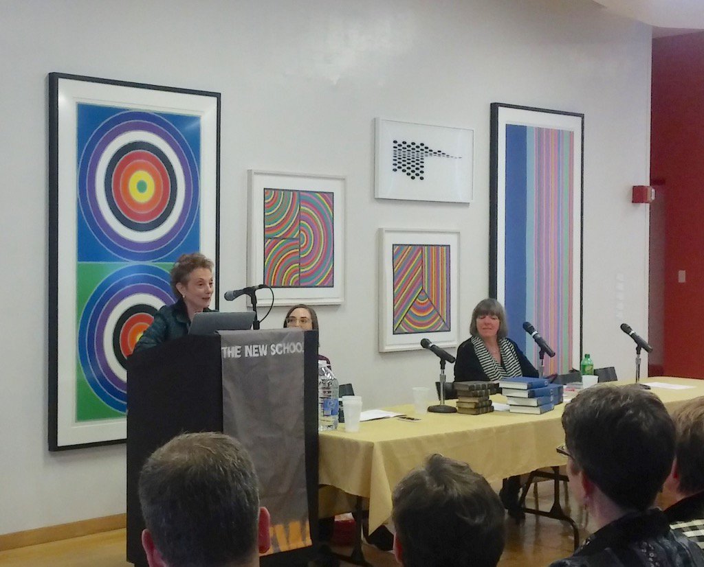 ProjectContinua's tweet photo. #ProjectContinua's founder,Prof. Gina Luria Walker, presented at the #EmmaAt200 event @TheNewSchool this past week. https://t.co/WahFX6TdcO