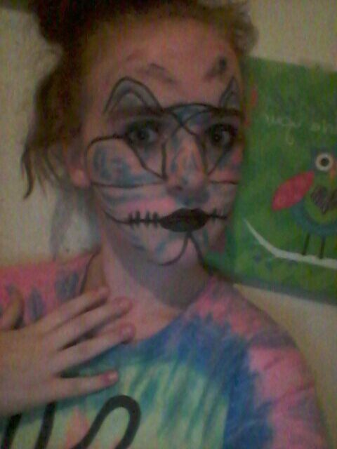 Sorryimmaggiee1's tweet photo. #IDGAFDAY @salicerose I can wear my face like this https://t.co/G2lJbjppCd