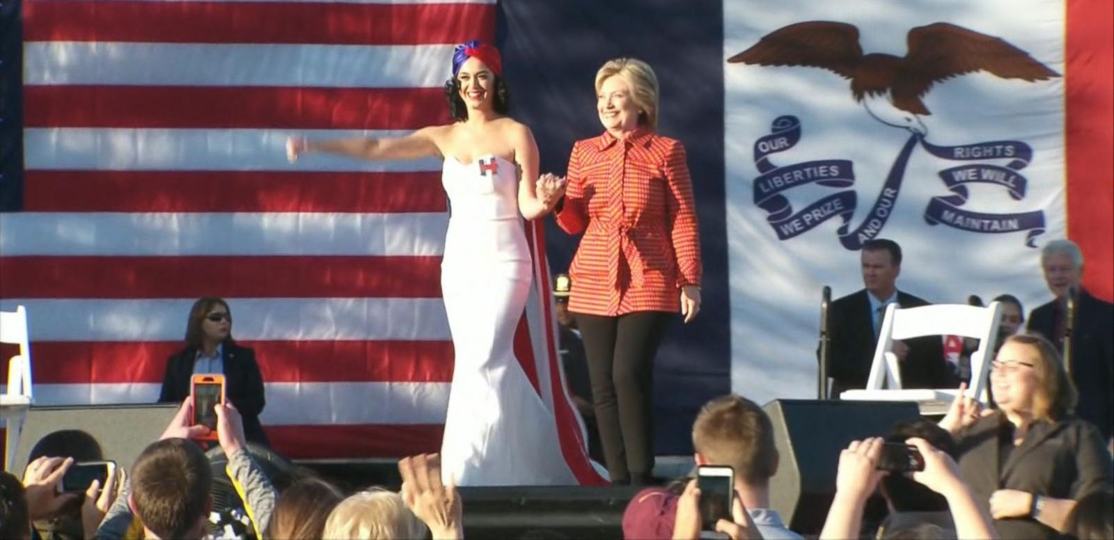 A-listers help Hillary Clinton celebrate her 68th birthday:  