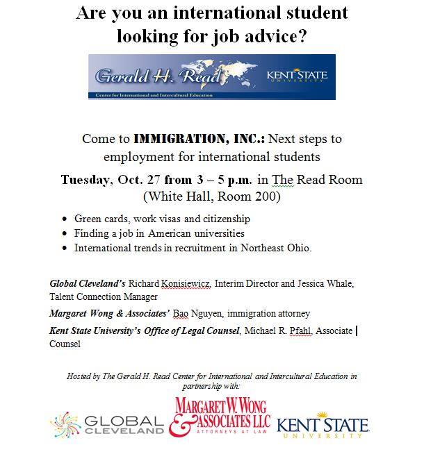 KentStateCIIE's tweet photo. International students, Tuesday Oct 27, at 3pm-5 pm, #KentStateCIIE #KentStateEHHH #KentState #InternationalStudent https://t.co/elly8zL0DZ