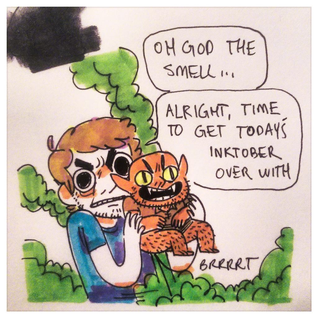 the creative process - #inktober day 26 
