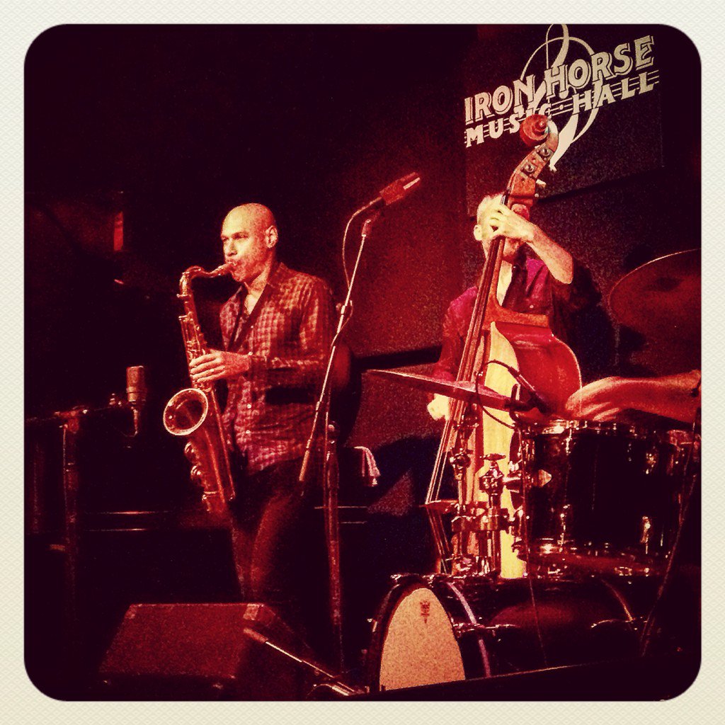 jonberman's tweet photo. @Thebadplus @Joshua_Redman #thebadplusjoshuaredman @IHEG https://t.co/p2uZsIZf4e