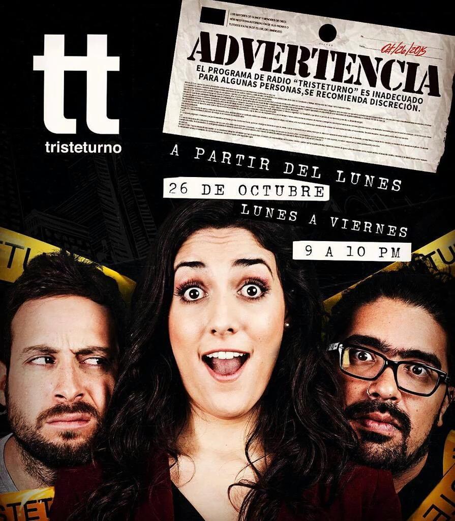 TVVeneno's tweet photo. Ya empezó el mejor programa de la radio #tristeturno, y ahora por @ExaFM

Mucho éxito @korno @Radiohen @Jimostenes https://t.co/HyYbArs6mZ