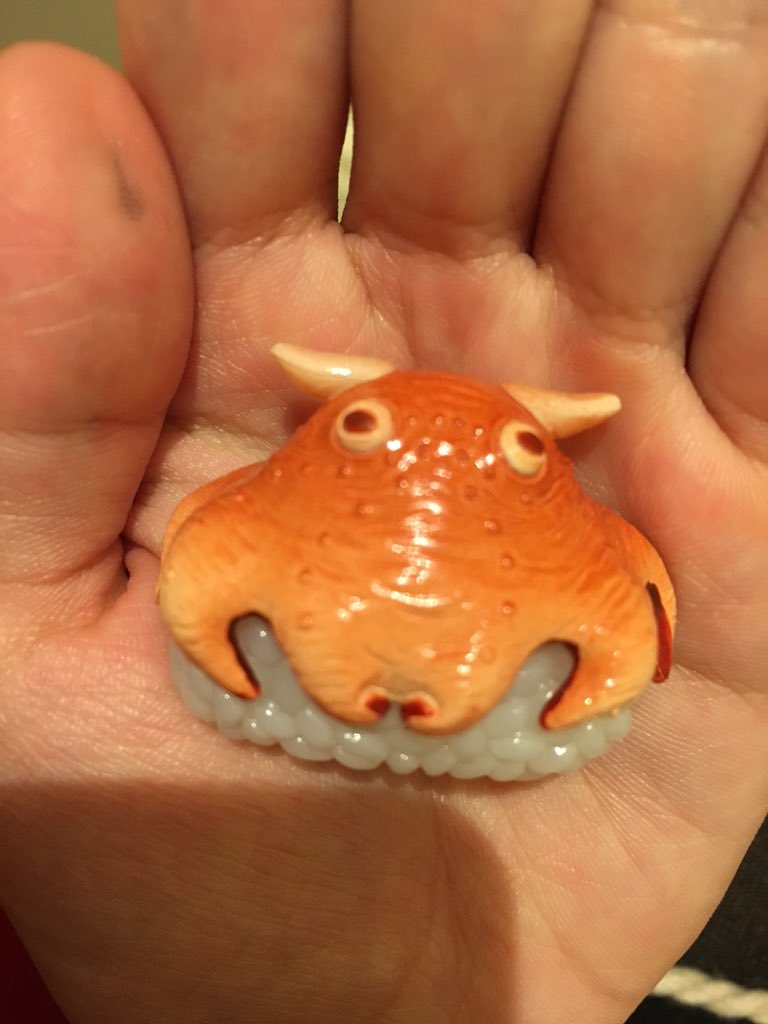 ri0_0_0's tweet photo. ジョーさんにメンダコのフィギュアを「ジョーさん！！タコです！！」
🐙「…おい！！誰かコイツを病院連れてってやれ！！」
周り笑
「サインお願いします！！」
🐙「病院先に行け」

 #セイリング
 #エイトフット
 #メンダコ
 #手下 https://t.co/T9aZs5KkRH