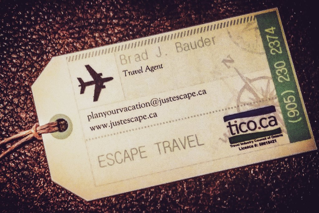 Escape_Travel's tweet photo. Welcome to Escape Travel Company! Where we're changing the World of #Travel, one person at a time. #BookWithaBarista https://t.co/gJlGscuPeY