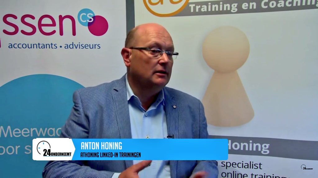 Zaterdag in onze uitzending @AntonHoning, die LinkedIn trainingen geeft. Nu al bekijken?
youtu.be/DxKvk1AR3Rs