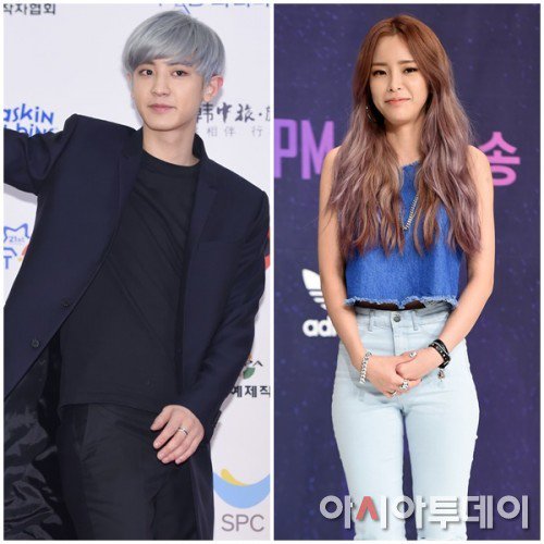 EXOGlobal's tweet photo. [INFO] Chanyeol to feature in Heize's song for 'Unpretty Rapstar 2'~ To air on Nov 13. https://t.co/iOoFH7pIjp https://t.co/9E6ISbtBlf