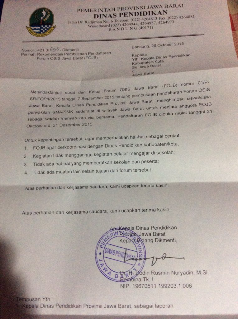 Forum OSIS Jabar tweet media