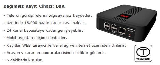 Teknikom's tweet photo. Bağımsız Telefon Kayıt Cihazı "BaK" satışa sunuldu.
#pbx #pabx #telefon #santral #voip 1
https://t.co/LB2eSZ9MVb https://t.co/O15iOfaI4g