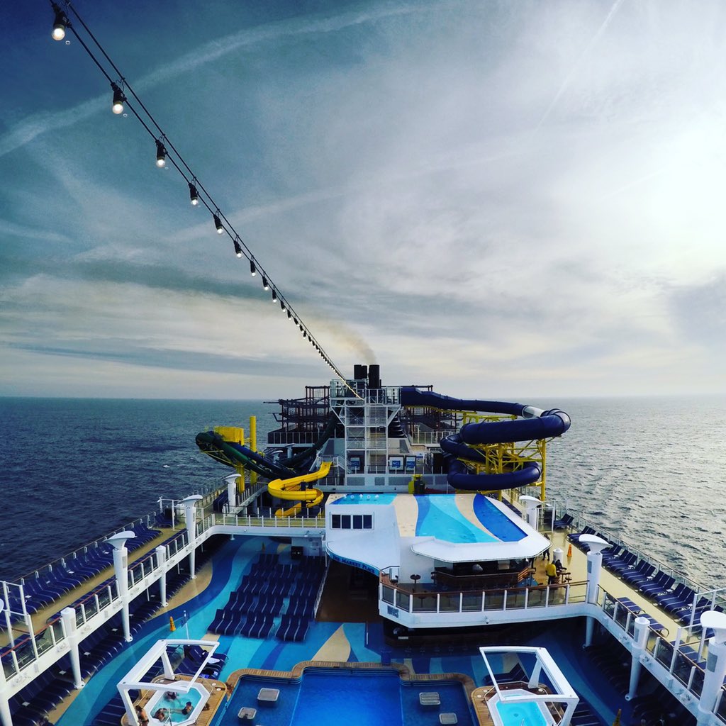 Sparkx's tweet photo. Glorious day yesterday on board @CruiseNorwegian @ncl_uk #norwegianescape #escapesquad https://t.co/AVoTW6iFWb