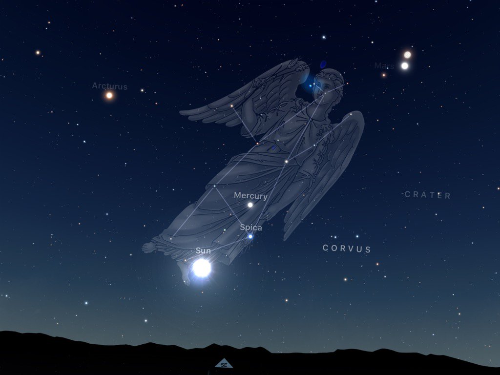 whosemazza's tweet photo. Check out my sky in the stargazing app #SkyGuide Missed last nights promised display. Let's have a look at them now! https://t.co/MZY41RGQmA
