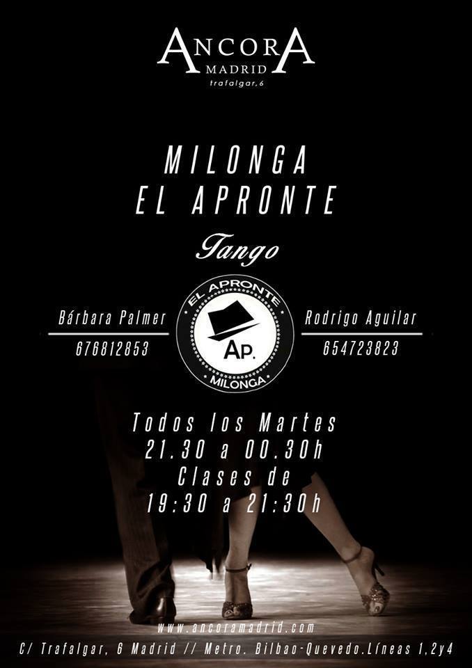 AncoraMadrid's tweet photo. Día frío y lluvioso pero seguimos con nuestras clases de tango de la mano de "El Apronte" con Bárbara P &amp; Rodrigo A https://t.co/Qr2EI2W3q6