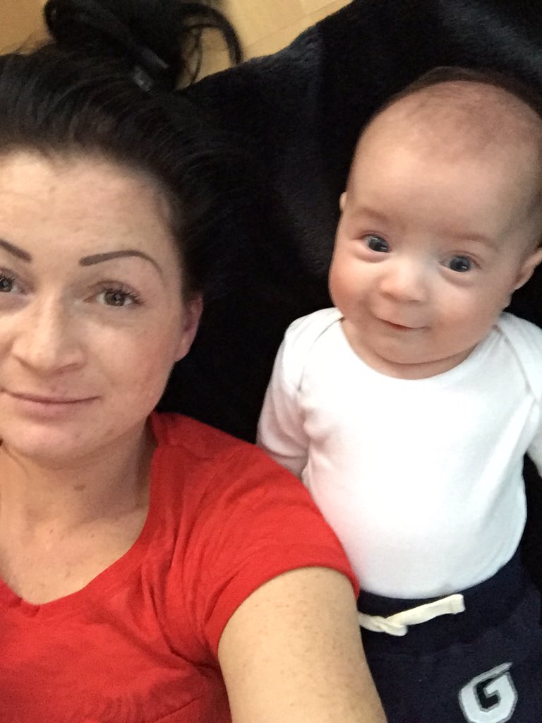 TashaRussell28's tweet photo. My mini me, my boy, my world, my best friend. 👩🏻👶🏻❤️ https://t.co/rYLKB8SBtH