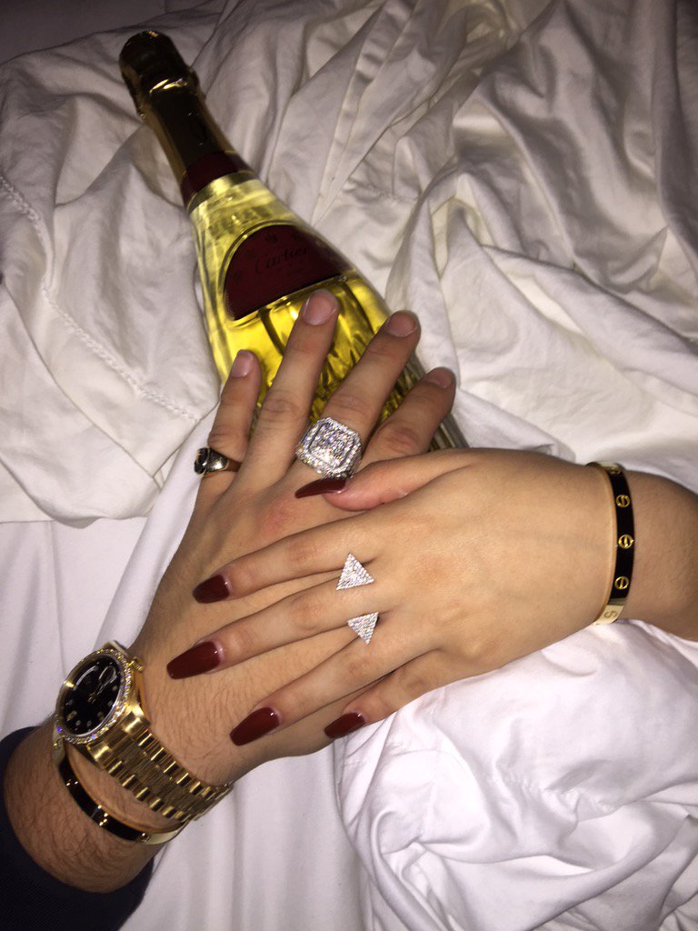 matching cartier love bracelets